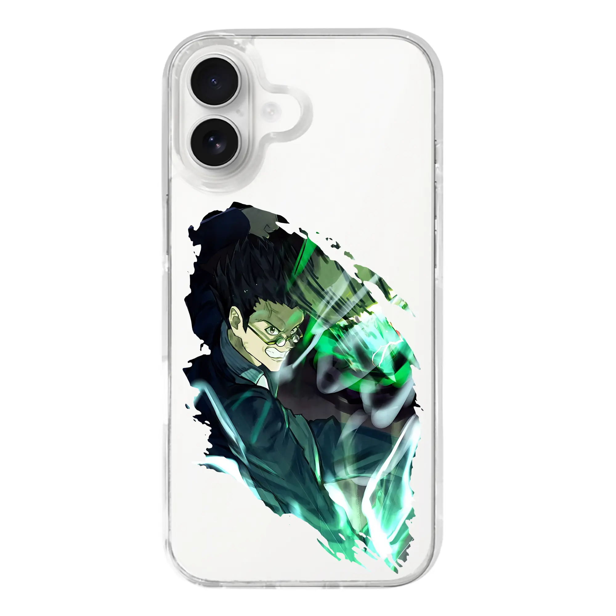 ハンター×ハンター グッズ レオリオ＝パラディナイト - iPhone 17シリーズ 透明スマホケース – 薄型・耐衝撃・精密フィット保護カバー